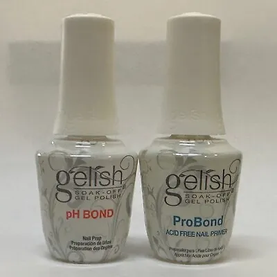 Harmony Gelish Prep Pack PH Bond (Dehydrator) + ProBond Acid Free Nail Primer • $12.95