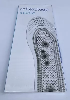 Reflexology Magnetic Insole Easy Trim To Fit Insoles Acupoints Magnets NEW • $18.07