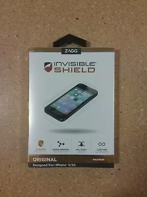 ZAGG InvisibleShield Screen Protector Max Coverage For Apple IPhone 5/5S • $10.77