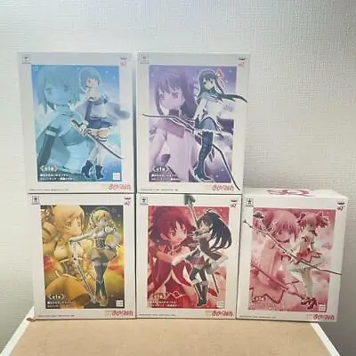 Puella Magi Madoka Magica Madoka Homura Mami Kyoko SQ Figure Unopened Set Of 5 • $218.99