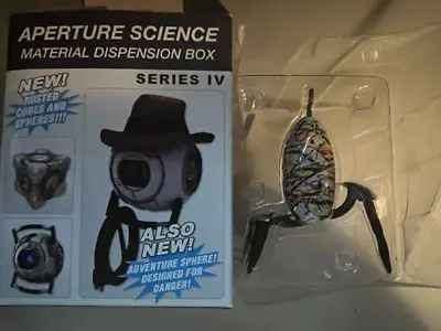 Aperture Science Portal Mini Turret Series IV Closed Splattered! Out Of Box! • $15