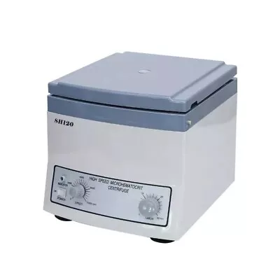 SH120 Microhematocrit High Speed Electric Medical Lab Centrifuge 1.5*75mm*24 M • $360