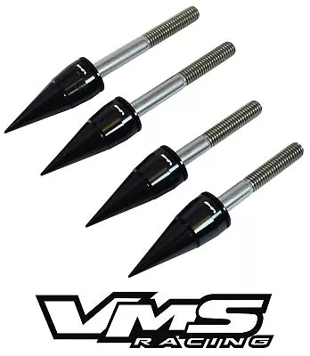 Vms Racing 6mm Black Spike Cam Cap Cup Bolt Washer Kit For Honda Prelude H22 H23 • $24.95