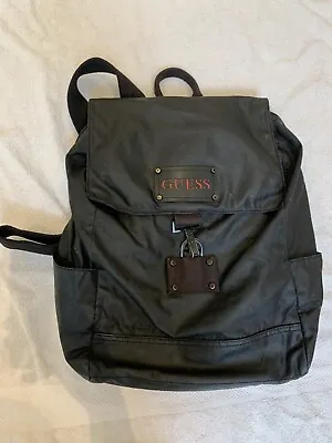 Vintage Guess Jeans Canvas Strap Backpack • $50