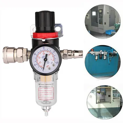 Air Pressure Regulator Compressor Moisture Trap Filter Oil Water Separator • $26.21