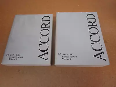 2008-2010 Honda Accord 4 Cyl ONLY Shop Service Dealer Repair Manual ORIGINAL SET • $125