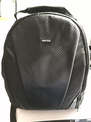 Vivitar Camera Backpack Bag For Canon Eos Dslr (free-shipping) • $30