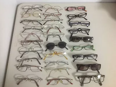 Lotbulk Of 29 Of Vintage Eyeglasses Frames OnlyvariousTed BakerHarve Benard • $15