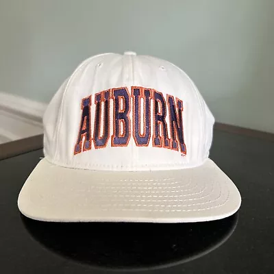 Vintage Auburn University Tigers Hat NCAA Sports Football College Snapback • $35.43