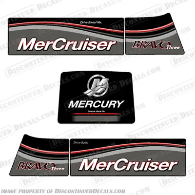 Fits Mercruiser Bravo Three Decals - New Model • $49.95