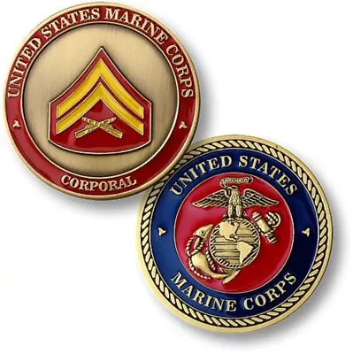 NEW USMC U.S. Marine Corps Corporal Challenge Coin. • $15.99