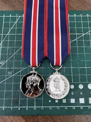 Kings Coronation Medal  2023 Ribbons Ribbon Bars MOD Licensed • £3
