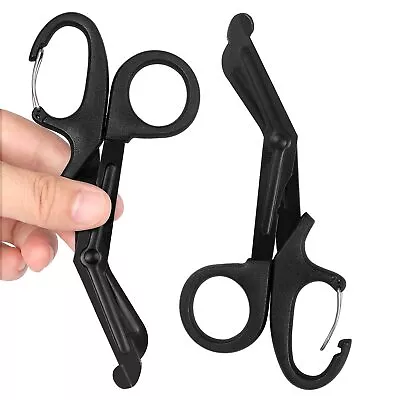 2 Pack Trauma Shears 5.8 Inch Stainless Steel Medical Scissors With Carabiner • $10.25