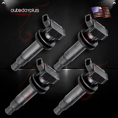 4 Ignition Coil Pack For 1.8L L4 2003-2008 Toyota Matrix 2000-2005 Toyota MR2 • $35.99