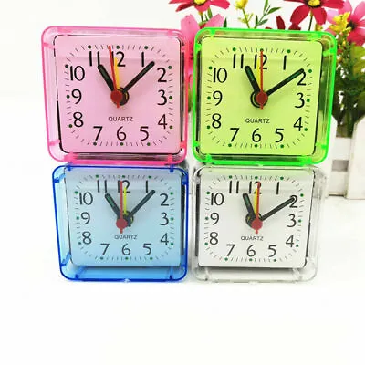 Modern Mini Quartz Clocks Travel Alarm Clock Bedroom Clock Home Square Clock YYY • $5.12