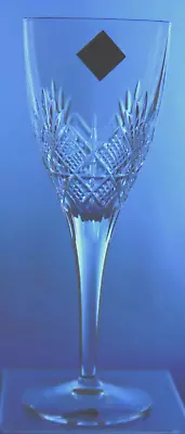 EDINBURGH CRYSTAL - ARRAN -  LARGEST WINE GOBLET GLASS 21cm / 8 1/4  • £24