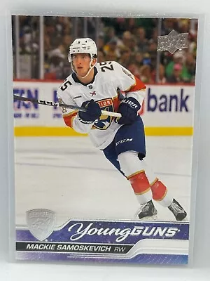 Mackie Samoskevich Young Guns Rookie 2023-24 Upper Deck Series 2 Hockey No. 464 • £6