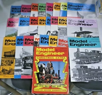 25 Copies Model Engineer Magazine 1968 Complete Year Plus Christmas Extra • $18.66