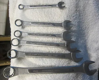 6 Pc Lotcombination Wrench SetPenncraftJC Penney ToolsUSAVTG • $29.99