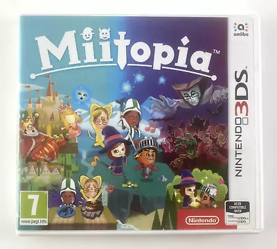 Miitopia Nintendo 3DS Game | Complete & Fully Tested | Royal Mail 1st Class P&P • £6.95