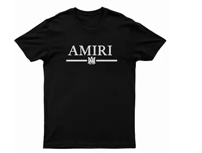 AMIRI!! T Shirt Fashion Brand New Logo Unisex Shirt USA Size S Unt 3XL Lets Buy! • $13.95