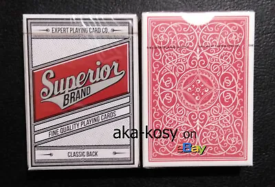 Marked Cards - Superior Brand Reader Playing Cards + Regular Deck Combo / Magic • $19.95