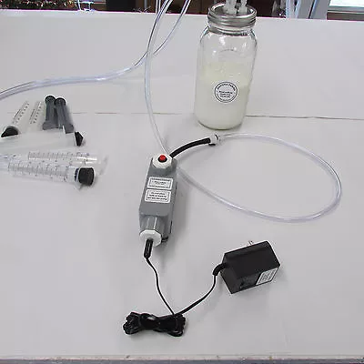 Goat Sheep Cow Milk Machine 1/2 Gallon 2 Teat With Power Supply Dansha Farms™ • $210.99