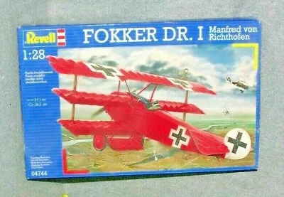 Revell Fokker Dr. 1 Manfred Von Richthofen Model Plane NIB • $39.95