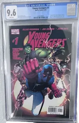 YOUNG AVENGERS #1 2005 CGC 9.6  First Kate Bishop/Young Avengers Major Key MCU • $250