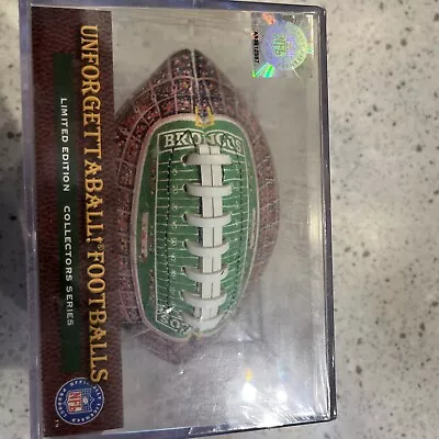 NFL Unforgettaball! Footballs Limited Edition Denver Broncos Mile High Stadium • $22