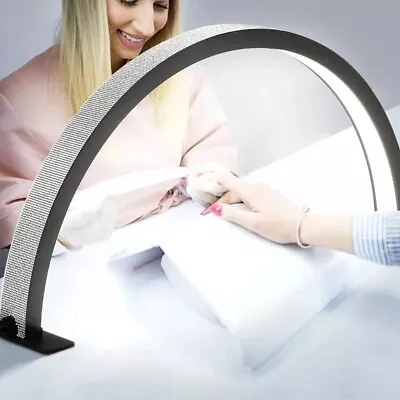 BQAN Half Moon Nail Table Lamp Eye Protection LED Light Beauty Salon Work Lighti • $58