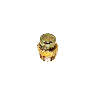 Gearbox 1/2 -14 NPTF Brass Pressure Relief Breather Plug 1-3 PSI P/N 09-008  • $10.99