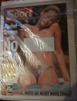 Daily Sport Complete Newspaper. Rachel Stevens Kelly Bell & More Page 3 Models. • £55