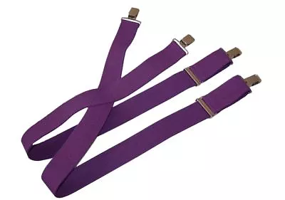 Suspender 2  Wide Purple • $7.99