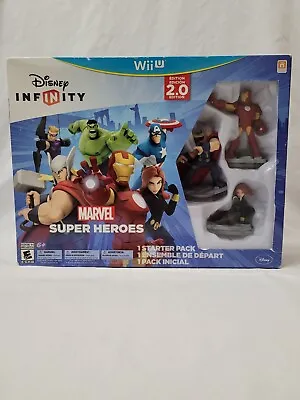 Brand New Disney Infinity Marvel Super Heroes 2.0 Wii U Starter Pack • $17.50