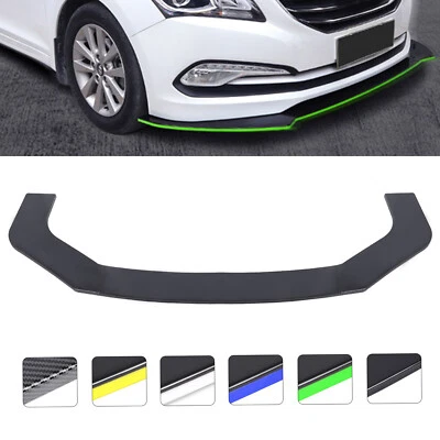 $26.99 • Buy Universal Valance Front Bumper Lip Chin Spoiler Splitter Body Kit - 4 Style Edge