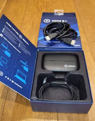 Elgato HD60 S+ | External Video Gaming Capture Card | Boxed. Opened Never Used. • £49