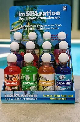 InSPAration Spa & Bath Aromatherapy (24 X Fragrances To Choose) • $38