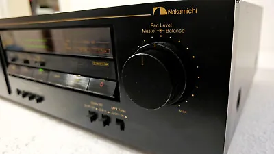 NAKAMICHI CR-1E Cassette Deck Discreet 2Heads Great Cosmetics Working Condition • £275