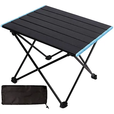 £18.59 • Buy Folding Camping Tables Outdoor Garden Picnic Festival Fishing Portable BBQ Patio