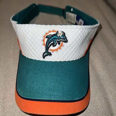 Preowned Reebok NFL Miami Dolphins Visor Strap Hat  • $12.99