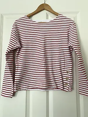Country Road Red And White Striped Breton Top Marinière BNWOT XS • $35