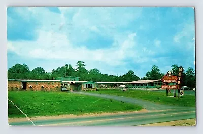 Postcard Georgia Macon GA Ambassador Motel 1956 Posted Chrome • $3