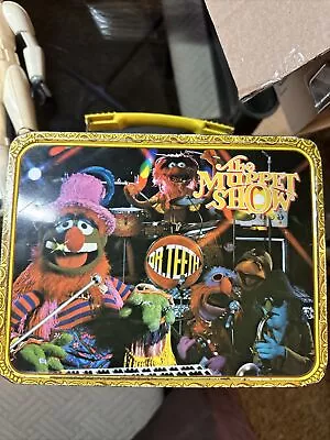 The Muppets Vintage 1978 Metal Lunchbox With Thermos Great Shape Clean Jim Henso • $59.99