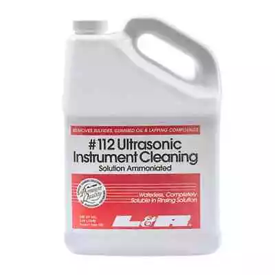 L&R Ultrasonic 188 Solvent-Based Ultrasonic Cleaning Fluid: 1 Gallon Bottle • $97.20