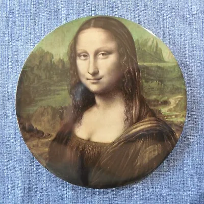 H & R Johnson Round Tile Trivet From ENGLAND Classical Painting Mona Lisa • $9.99