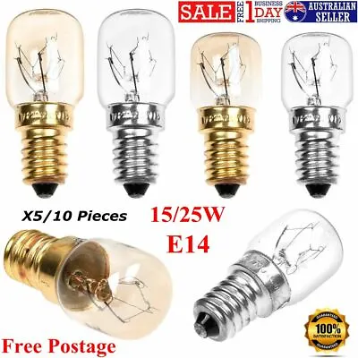  5/10 X E14 Salt Lamp Globe Bulb 15/25W Light Bulbs Himalayan 240V AUS STOCK • $13.90