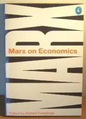 On Economics (Pelican)Karl Marx Robert Freedman • £2.36