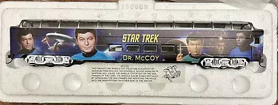 Star Trek Express Dr. McCoy Train Car HAWTHORN VILLAGE Sealed • $80