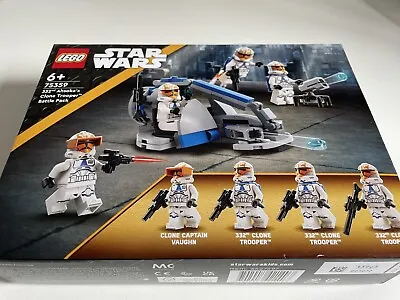 LEGO Star Wars: 332nd Ahsoka's Clone Trooper Battle Pack (75359) New • $28.90